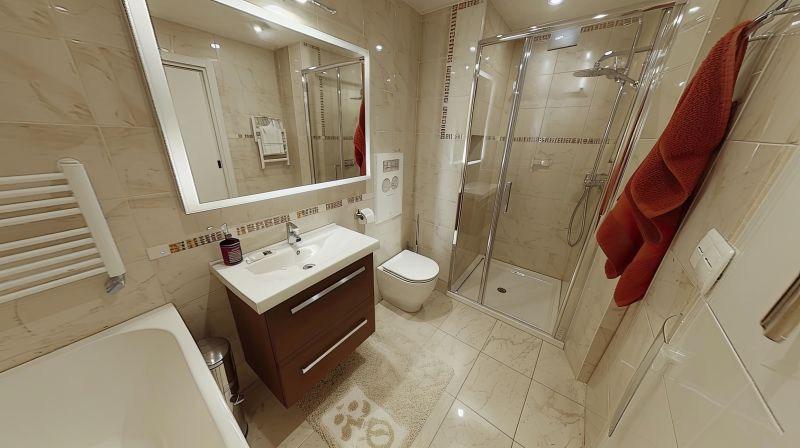 Remodeled Bathroom with Modern Fixtures